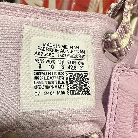 🤩Converse Run Star Utility Platform Chunky Sz 10 Women Sandals Lavender A07545C