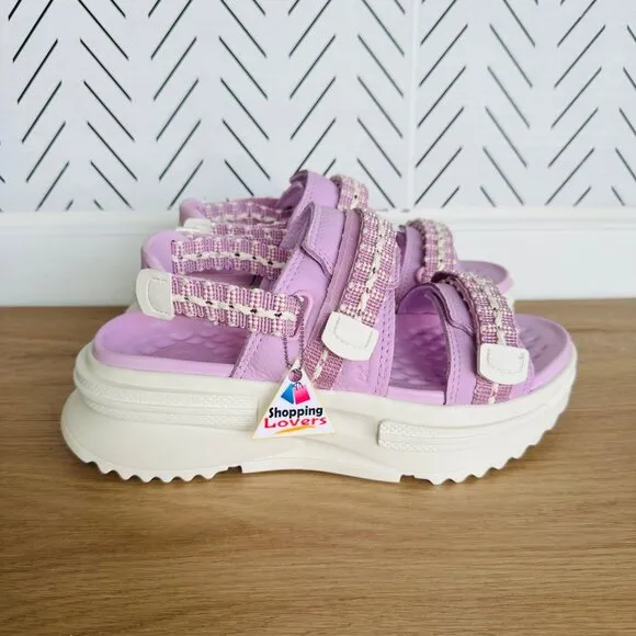 🤩Converse Run Star Utility Platform Chunky Sz 10 Women Sandals Lavender A07545C