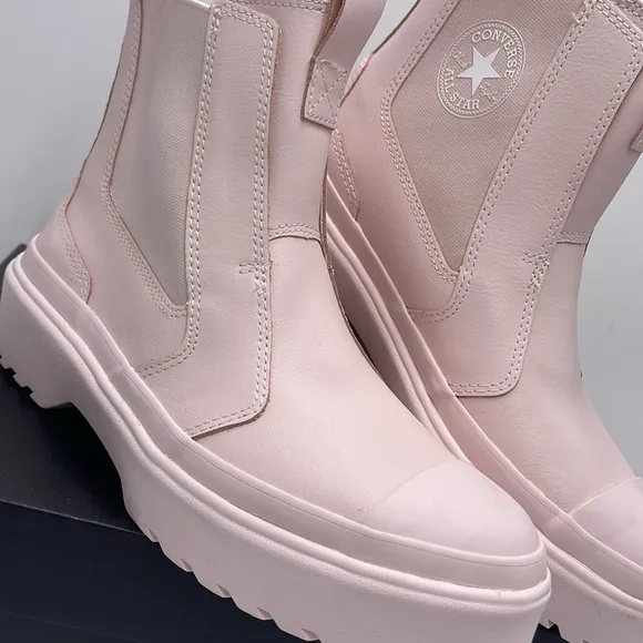 Converse WMNS CTAS CHELSEA LUGGED HI BLUSH HUSH/BLUSH HUSH A12307C Boots