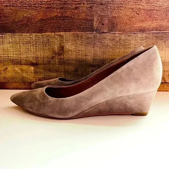 Corso Como Suede Wedged Flats
