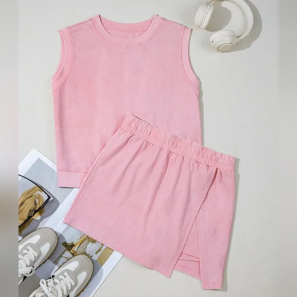 Cotton Candy Crush Skort Set