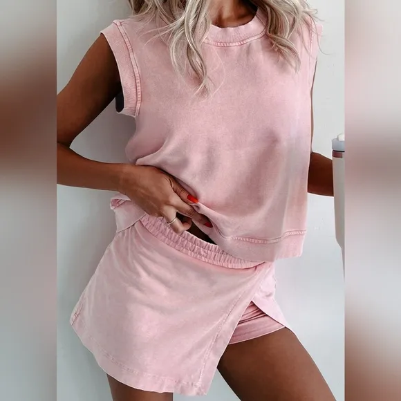 Cotton Candy Crush Skort Set