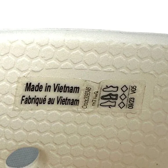 Crocs Stomp Slide Men’s 7 Women’s 9 Slides Sandals Chalk White 209346 New