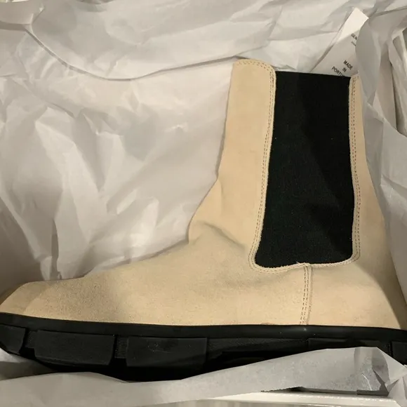 CRUZA TENDENCIA Made in Portugal Chelsea Suede Leather Boots