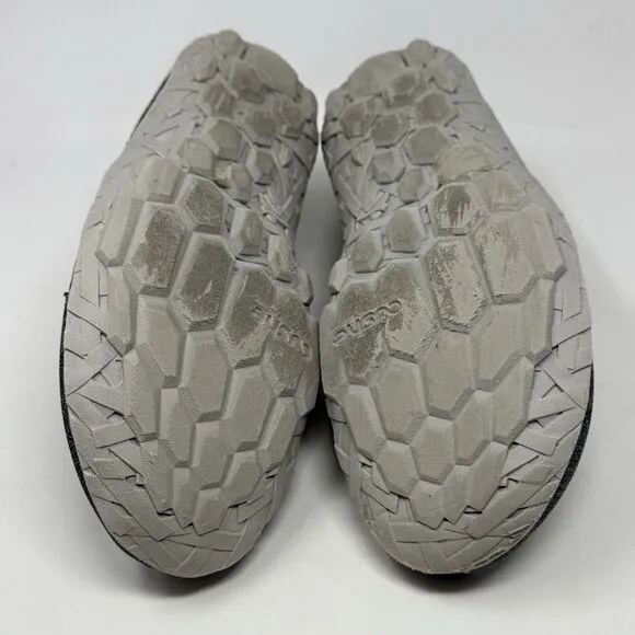 Cushe Slipper Shoes Mens 13 Blue Canvas Denim Look Slip On Loafers Sneakers Surf