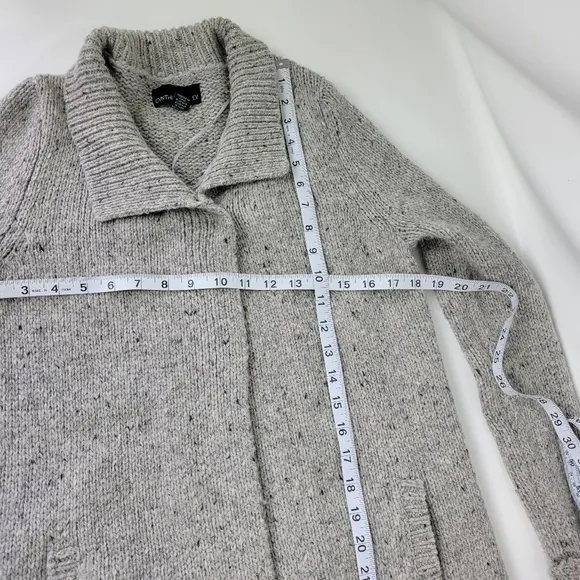 Cynthia Rowley Wool Blend Long Knit Coatigan Sz Small