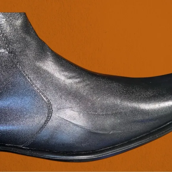 Danessi Men’s Size 10 Black Mexican-made Leather Authentic Ankle Chukka Boots