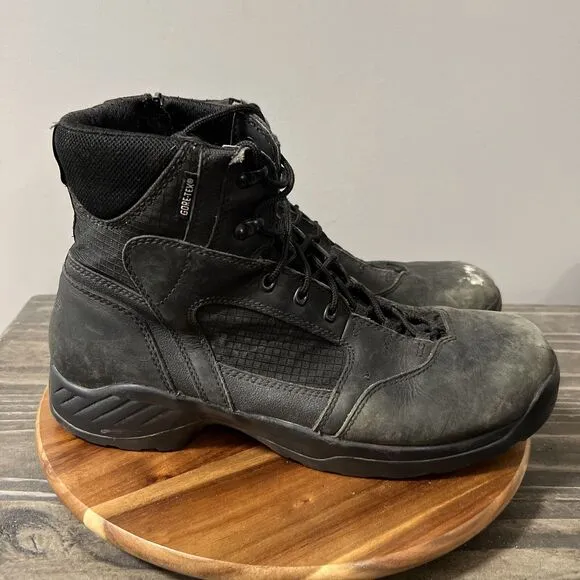 Danner Men’s Size 13 Kinetic GTX Side Zip 8&quot; GORE-TEX Tactical Boots Black