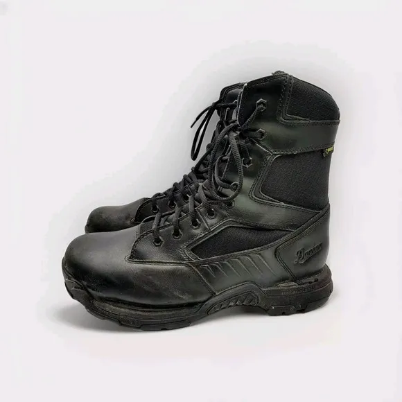 DANNER® STRIKER BOLT SIDE-ZIP 8&quot; BLACK TACTICAL BOOTS Size 13EE