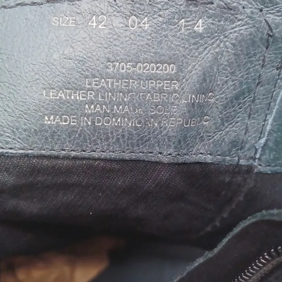Dansko Leather Ankle Boots Zip Up Buckle Black Heeled Size EU 42 US 11.5-12