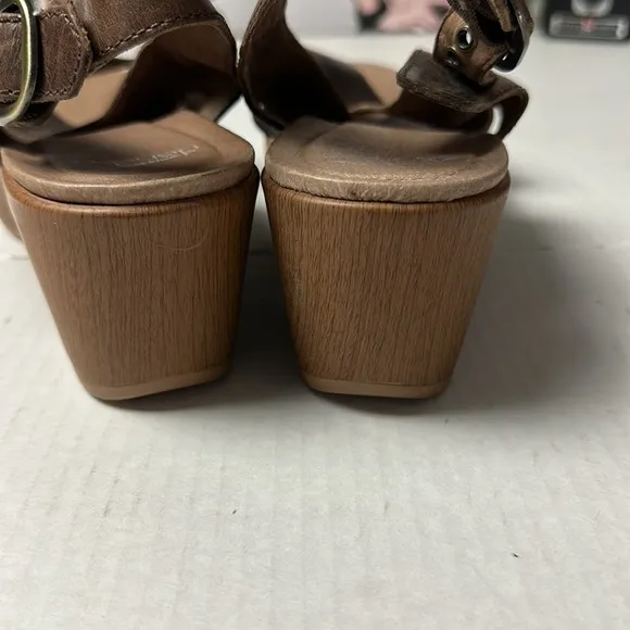 Dansko leather platform sandals