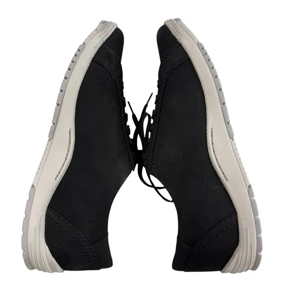 Dansko Leela Black Waterproof Nubuck Lace-Up Sneakers Women's Size 39/ US 8-5-9