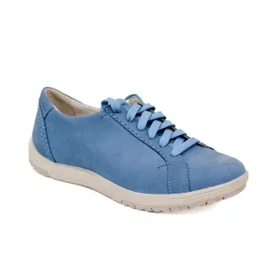 Dansko Suede Sneakers Leela Women's Size 6.5 Sporty Shoe Blue Leather Waterproof