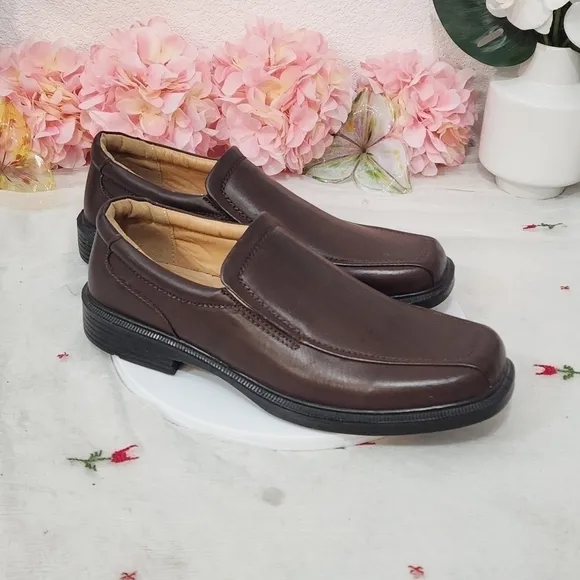 Deer Stag Greenpoint Brown Men's Slip On Loafers Size: 14W