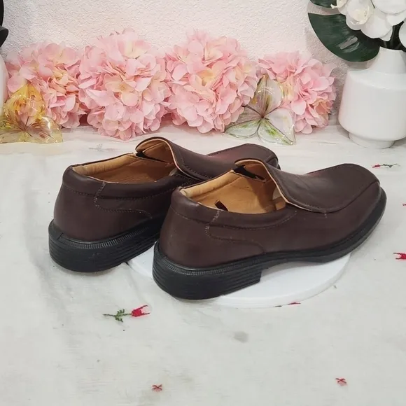 Deer Stag Greenpoint Brown Men's Slip On Loafers Size: 14W