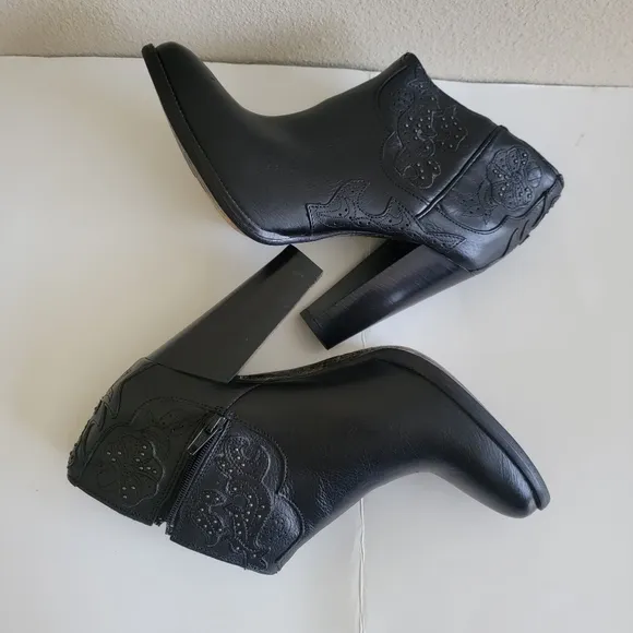 Diesel Guadalupy Leather Boots