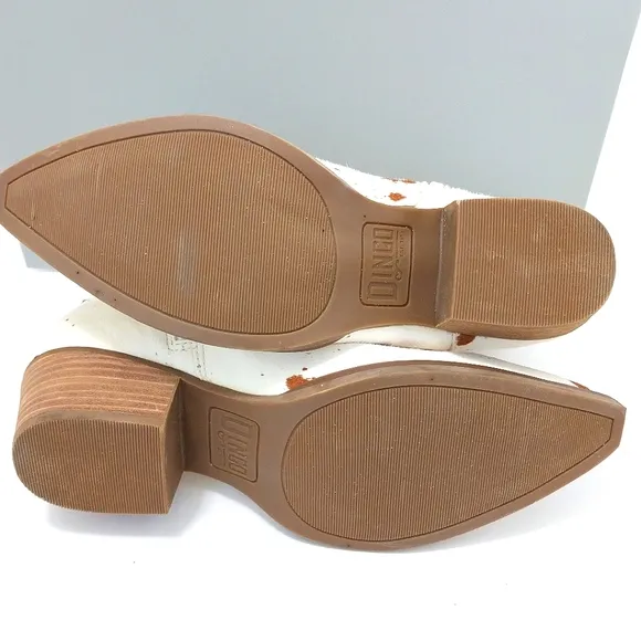 Dingo Hair We Go Genuine Calf Hair Ankle Boots, NEW, Size 9‎