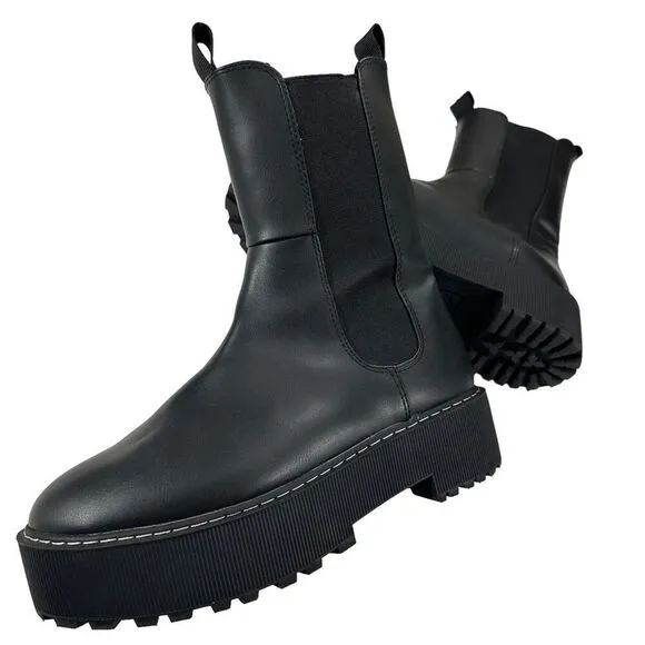 Divided by H&amp;M Women’s Platform Chelsea Boots
