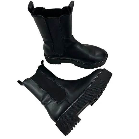 Divided by H&amp;M Women’s Platform Chelsea Boots