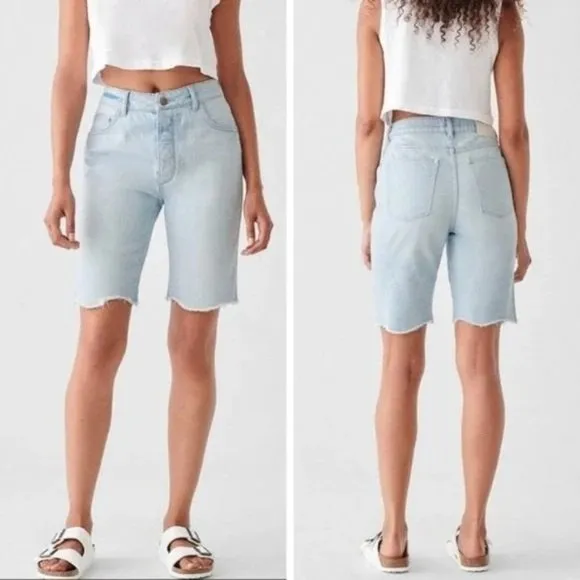 DL1961 Clara Bermuda Shorts Size 25 NWT