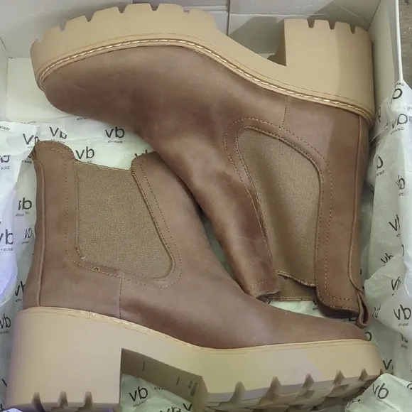 Dolce Vita Brown Chelsea Boots