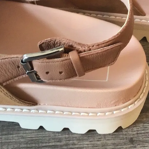 Dolce Vita Caramel Multi Leather Sandals