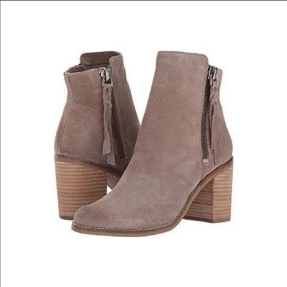 Dolce vita Lanie double zip boots size 7,5