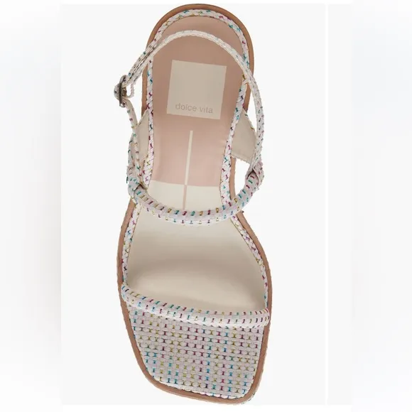 Dolce Vita Multicolor Platform Sandals