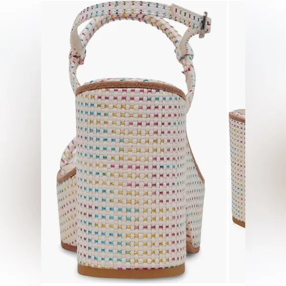 Dolce Vita Multicolor Platform Sandals