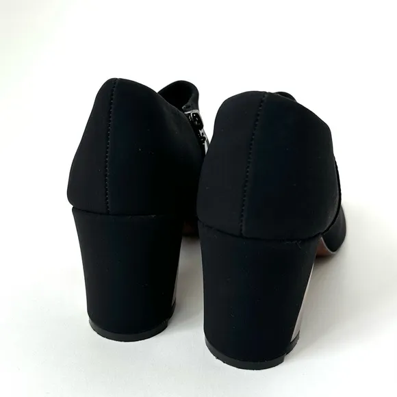 DONALD J. PLINER Classic Boots Chelsea Boots Square Toes Side Zipper Size- 9