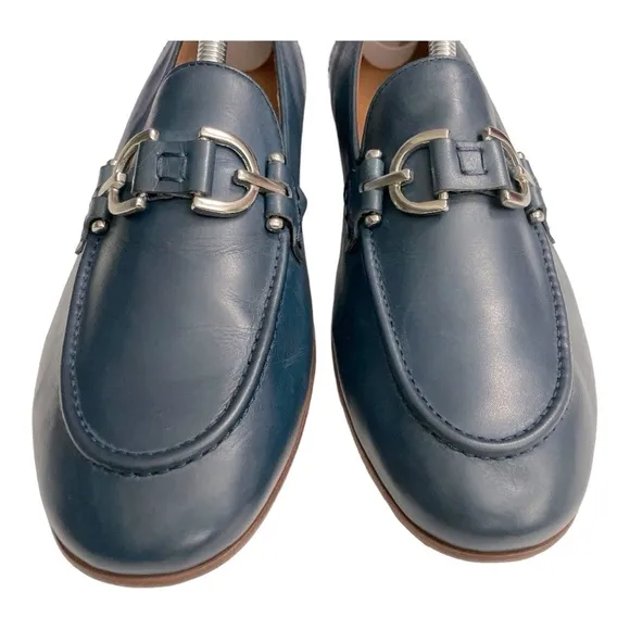 Donald J Pliner Men's Blue Moritz Loafer size 9.5M