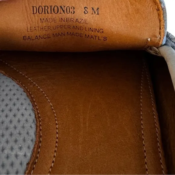 Donald Pliner NEW Dorion03 Sky Blue Textured Horsebit Leather Driving Loafers 8M