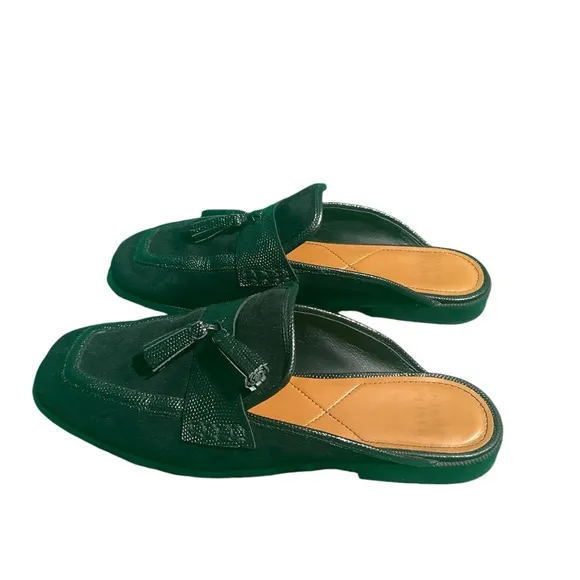 Donald Pliner  Women's Bryant Suede Mule Flat Sandals Size 9M