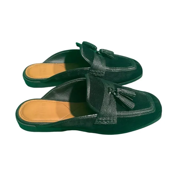 Donald Pliner  Women's Bryant Suede Mule Flat Sandals Size 9M