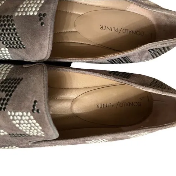 Donal J Pliner Suede Flats