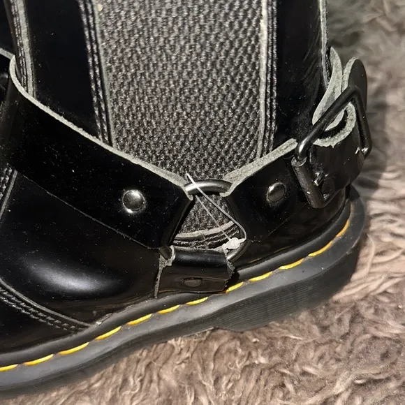 Dr “Doc” Martens Wincox Black Leather Ankle Boots Size 5 NWOT Chelsea Boot