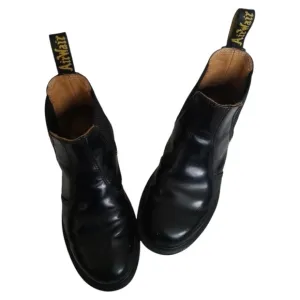 Dr. Martens 2976 Smooth Leather Platform Chelsea Boots Size 4