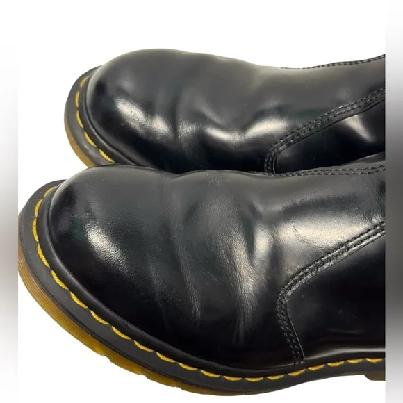 Dr. Martens 2976 Yellow Stitch Chelsea Boots