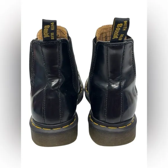 Dr. Martens 2976 Yellow Stitch Chelsea Boots