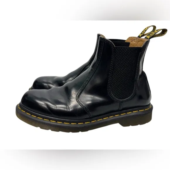 Dr. Martens 2976 Yellow Stitch Chelsea Boots