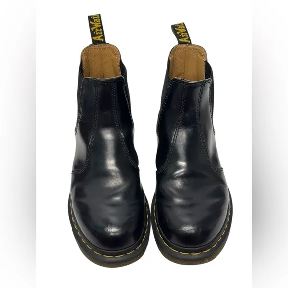 Dr. Martens 2976 Yellow Stitch Chelsea Boots