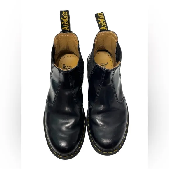 Dr. Martens 2976 Yellow Stitch Chelsea Boots