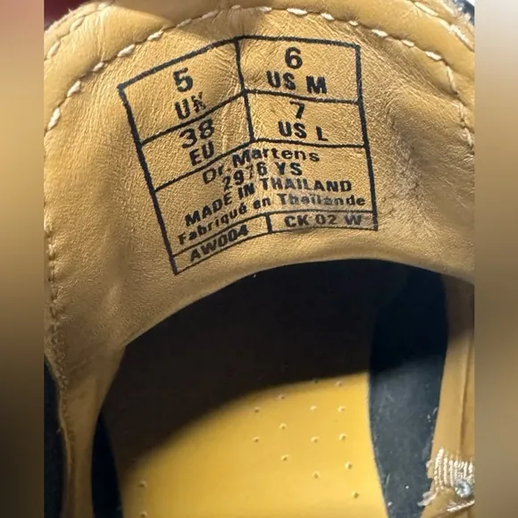 Dr. Martens 2976 Yellow Stitch Chelsea Boots