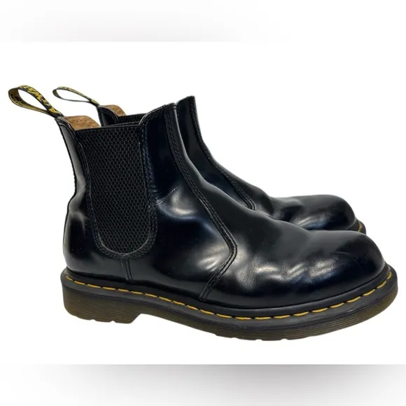 Dr. Martens 2976 Yellow Stitch Chelsea Boots