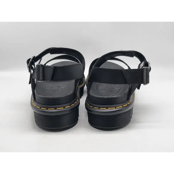 Dr. Martens Air Wair Voss Quad Balck Sandals Womens Size 10