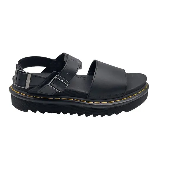 Dr. Martens Air Wair Voss Quad Balck Sandals Womens Size 10
