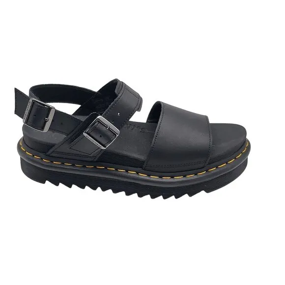 Dr. Martens Air Wair Voss Quad Balck Sandals Womens Size 9