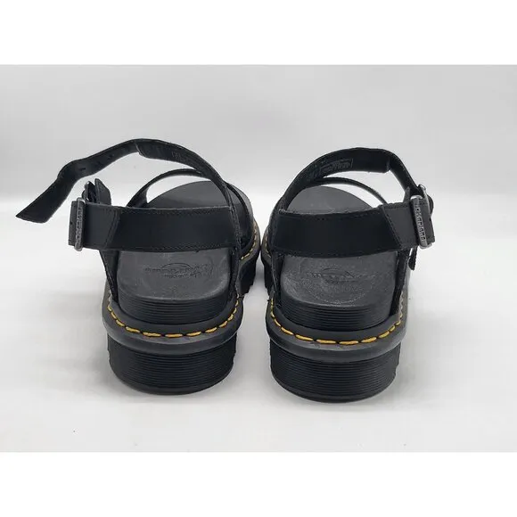 Dr. Martens Air Wair Voss Quad Balck Sandals Womens Size 9
