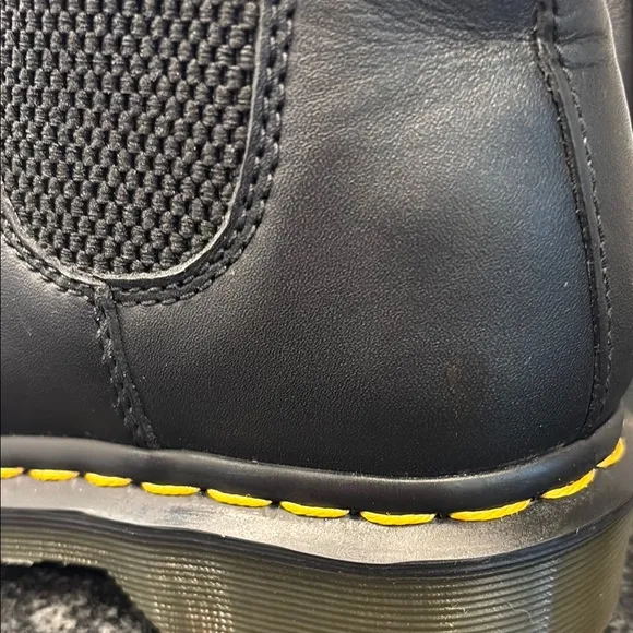 Dr. Martens Black Chelsea Boots Women's size 7 NEW