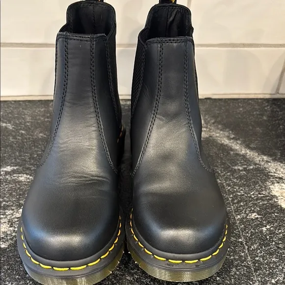 Dr. Martens Black Chelsea Boots Women's size 7 NEW